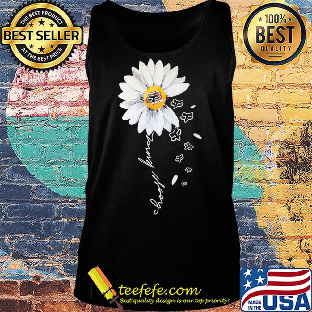 Racing Fox choose kind sunflower s Tank top Racing Fox choose kind sunflower s Tank top