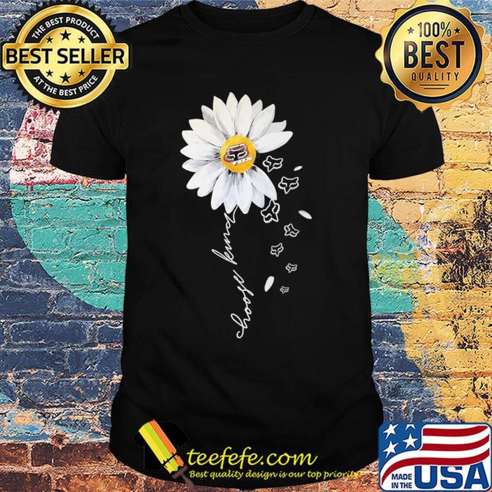 Racing Fox choose kind sunflower shirt