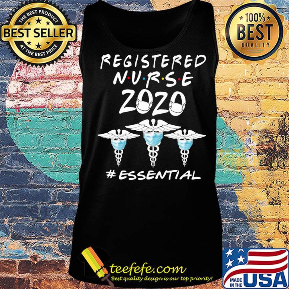 Registered nurse 2020 mask essential caduceus medical symbol s Tank top Registered nurse 2020 mask essential caduceus medical symbol s Tank top