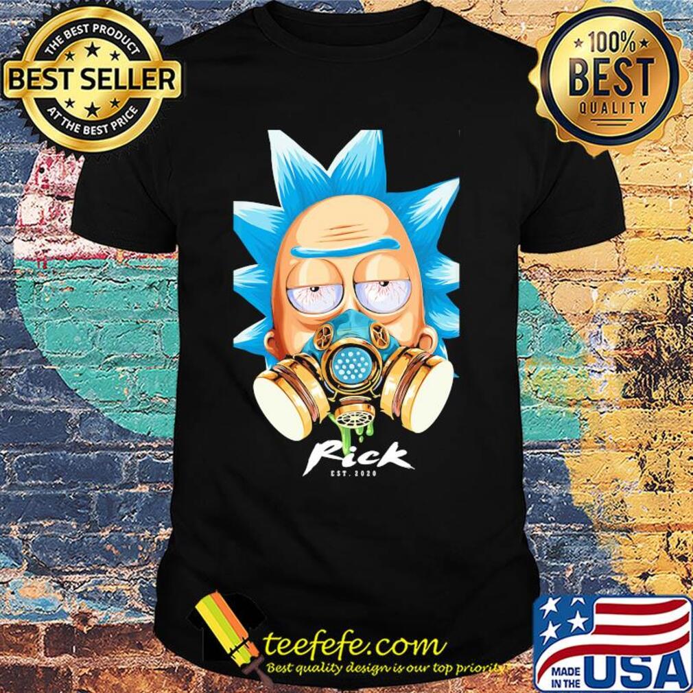 Rick with gas mask est 2020 covid-19 shirt Rick with gas mask est 2020 covid-19 shirt