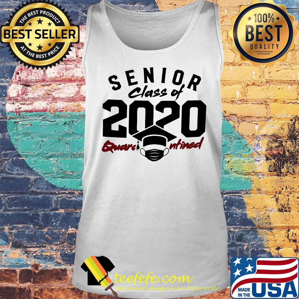 Senior class of 2020 quarantined graduating mask covid-19 s Tank top Senior class of 2020 quarantined graduating mask covid-19 s Tank top