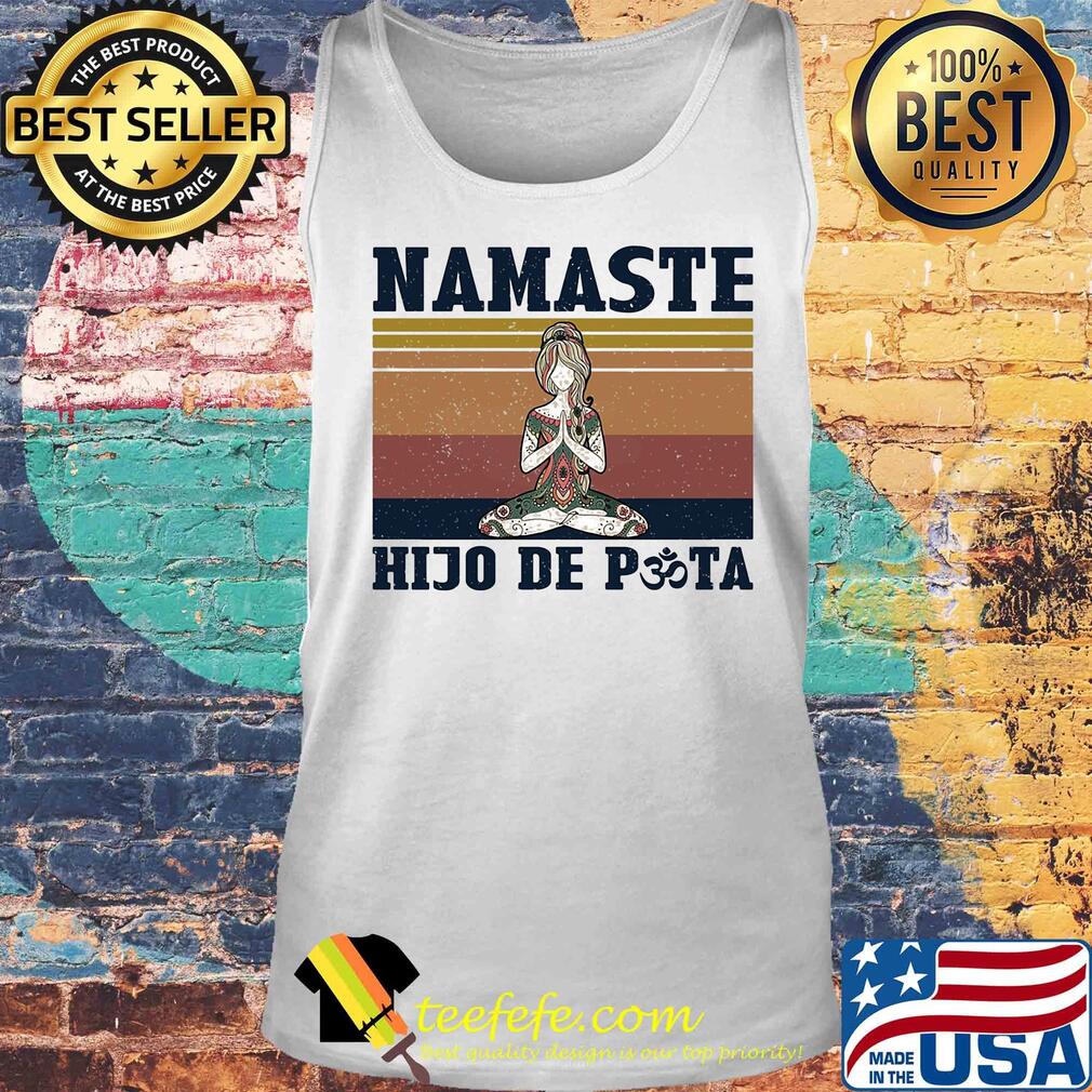 She yoga namaste hijo de puta vintage s Tank top She yoga namaste hijo de puta vintage s Tank top