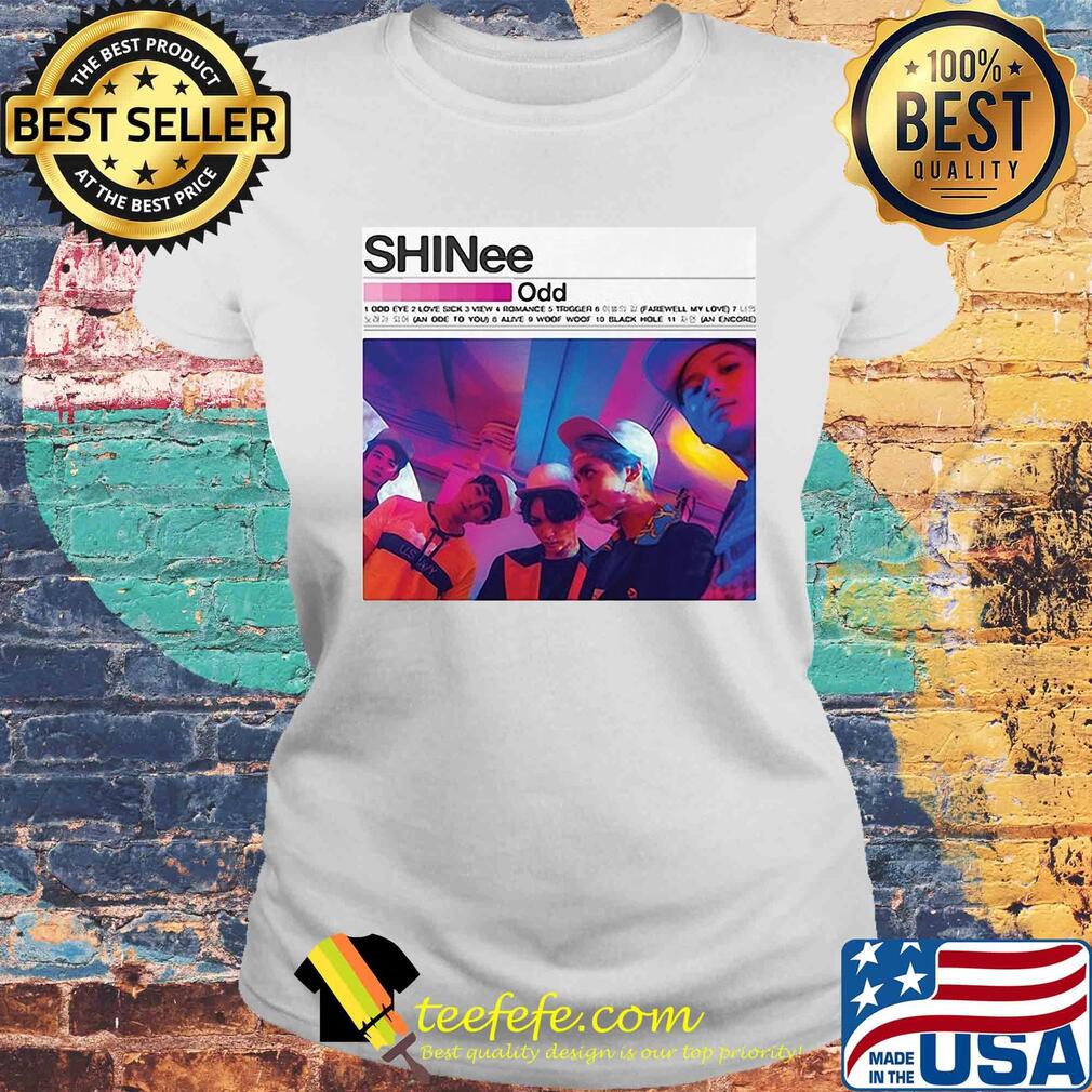 Shinee odd Korea band s Laides tee Shinee odd Korea band s Laides tee