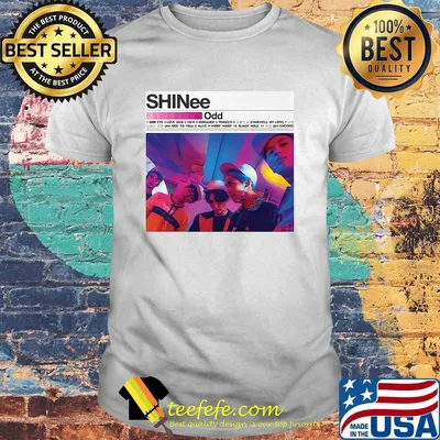 Shinee odd Korea band shirt