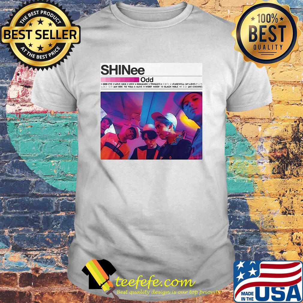 Shinee odd Korea band shirt