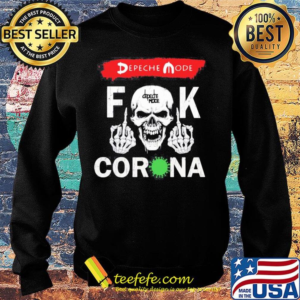 Skull depeche mode fuck coronavirus 2020 s Sweater Skull depeche mode fuck coronavirus 2020 s Sweater