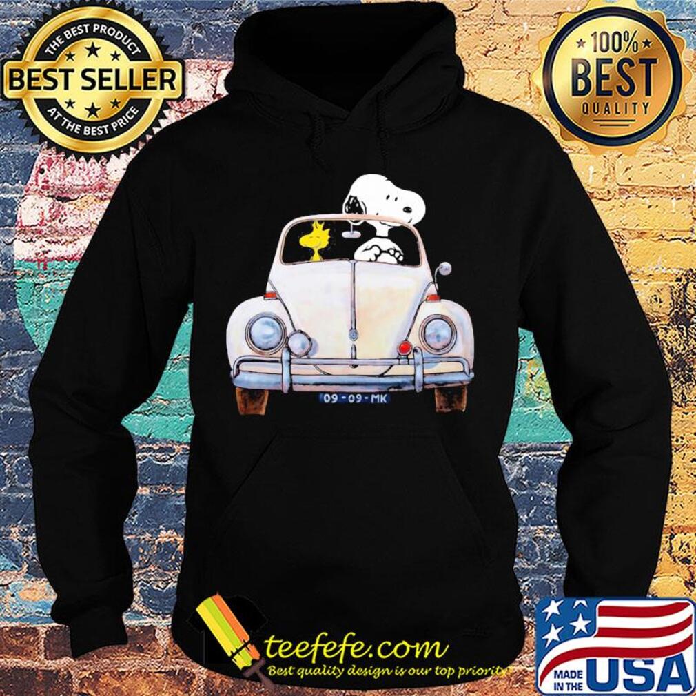 Snoopy and Woodstock driving 09 09 Mk s Hoodie Snoopy and Woodstock driving 09 09 Mk s Hoodie
