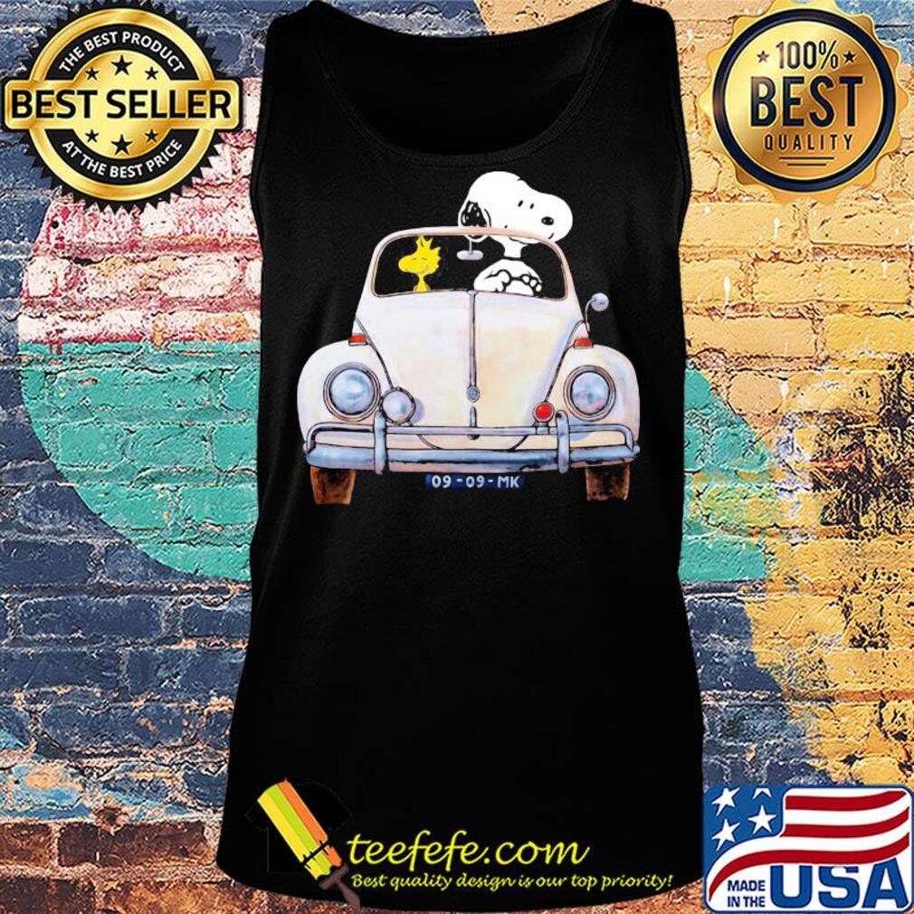 Snoopy and Woodstock driving 09 09 Mk s Tank top Snoopy and Woodstock driving 09 09 Mk s Tank top