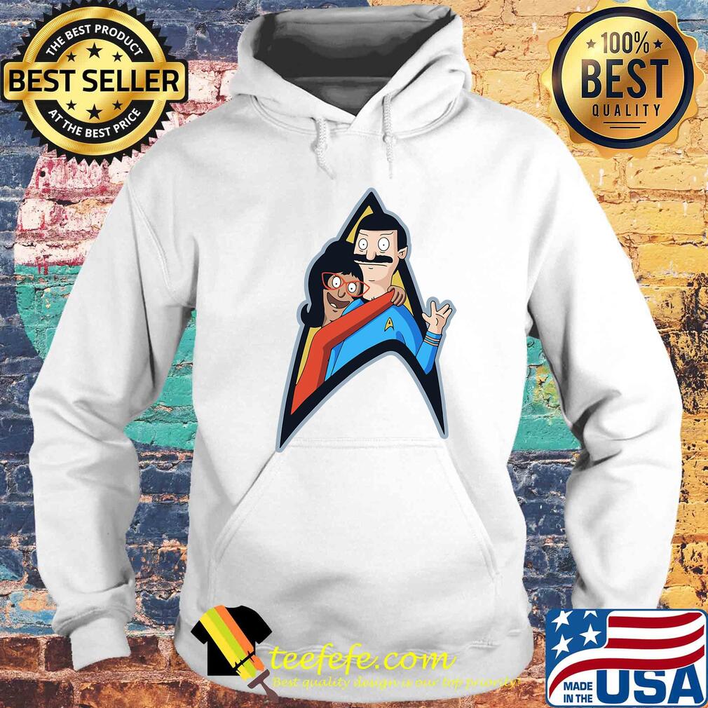 Star Trek Bob's Burgers And Linda Belcher Hug Bob Belcher Shirt Hoodie Star Trek Bob's Burgers And Linda Belcher Hug Bob Belcher Shirt Hoodie