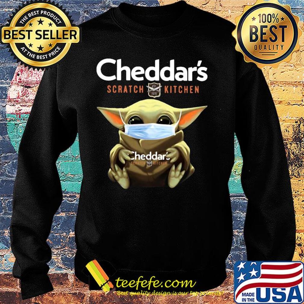 Star wars baby yoda hug cheddar’s scratch kitchen mask covid-19 s Sweater Star wars baby yoda hug cheddar’s scratch kitchen mask covid-19 s Sweater