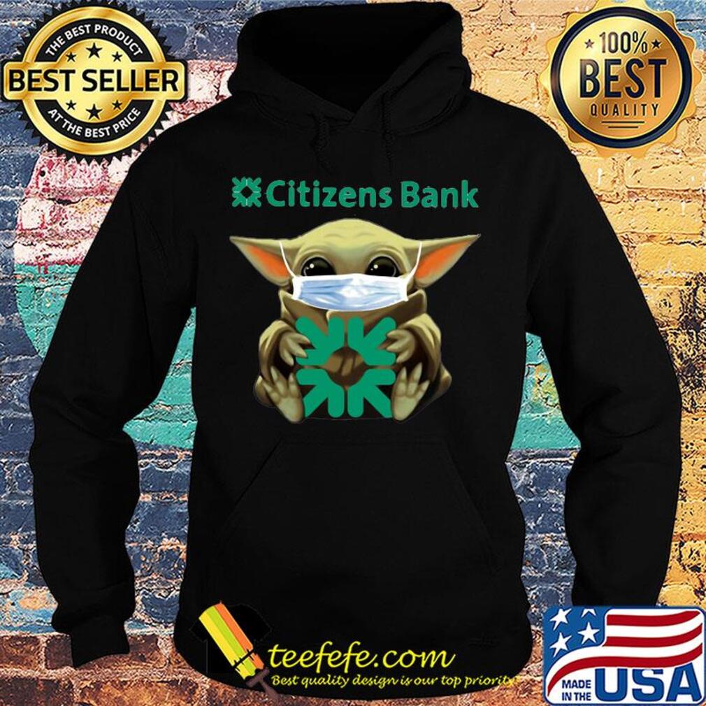 Star wars baby yoda hug citizens bank mask covid-19 s Hoodie Star wars baby yoda hug citizens bank mask covid-19 s Hoodie