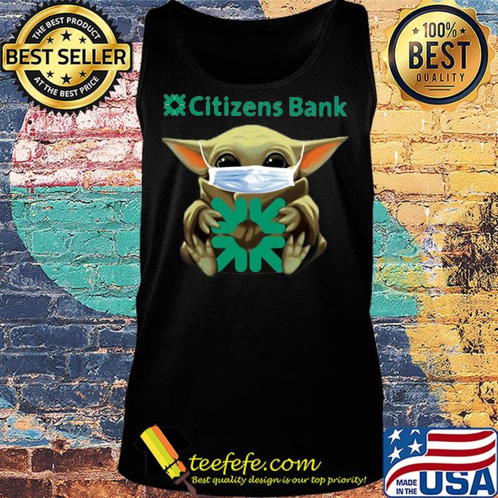 Star wars baby yoda hug citizens bank mask covid-19 s Tank top Star wars baby yoda hug citizens bank mask covid-19 s Tank top