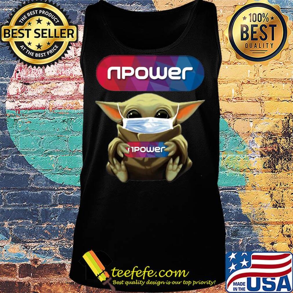 Star wars baby yoda hug rwe npower mask covid-19 s Tank top Star wars baby yoda hug rwe npower mask covid-19 s Tank top
