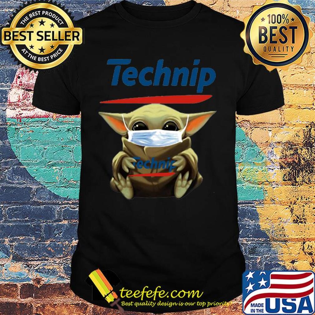 Star wars baby yoda hug technip mask covid-19 shirt