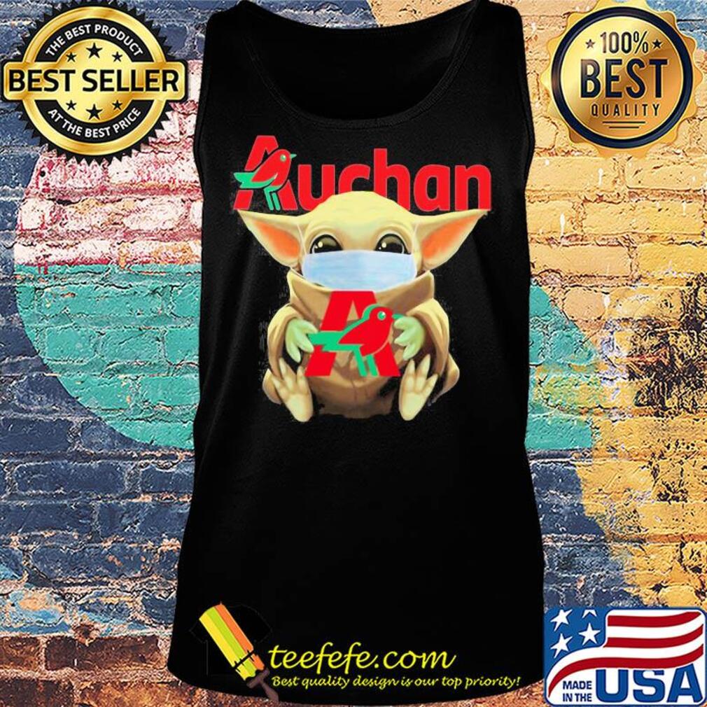 Star wars baby yoda mask hug auchan covid-19 s Tank top Star wars baby yoda mask hug auchan covid-19 s Tank top