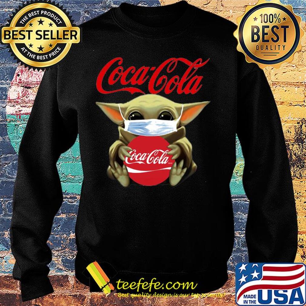 Star wars baby yoda mask hug coca cola covid-19 s Sweater Star wars baby yoda mask hug coca cola covid-19 s Sweater