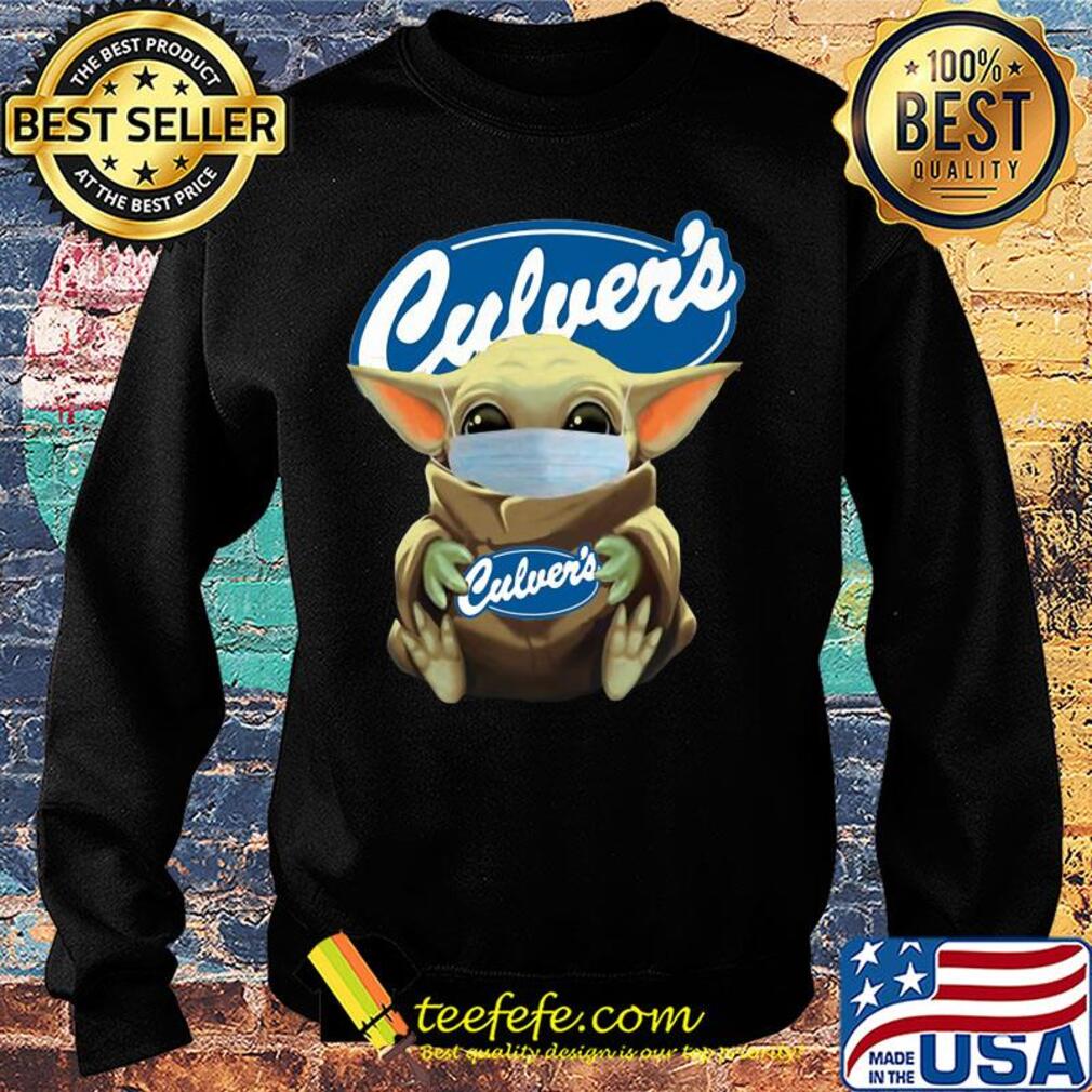 Star wars baby yoda mask hug culver’s covid-19 s Sweater Star wars baby yoda mask hug culver’s covid-19 s Sweater