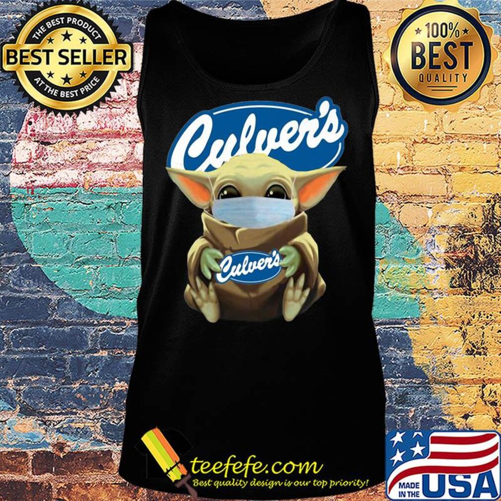 Star wars baby yoda mask hug culver’s covid-19 s Tank top Star wars baby yoda mask hug culver’s covid-19 s Tank top
