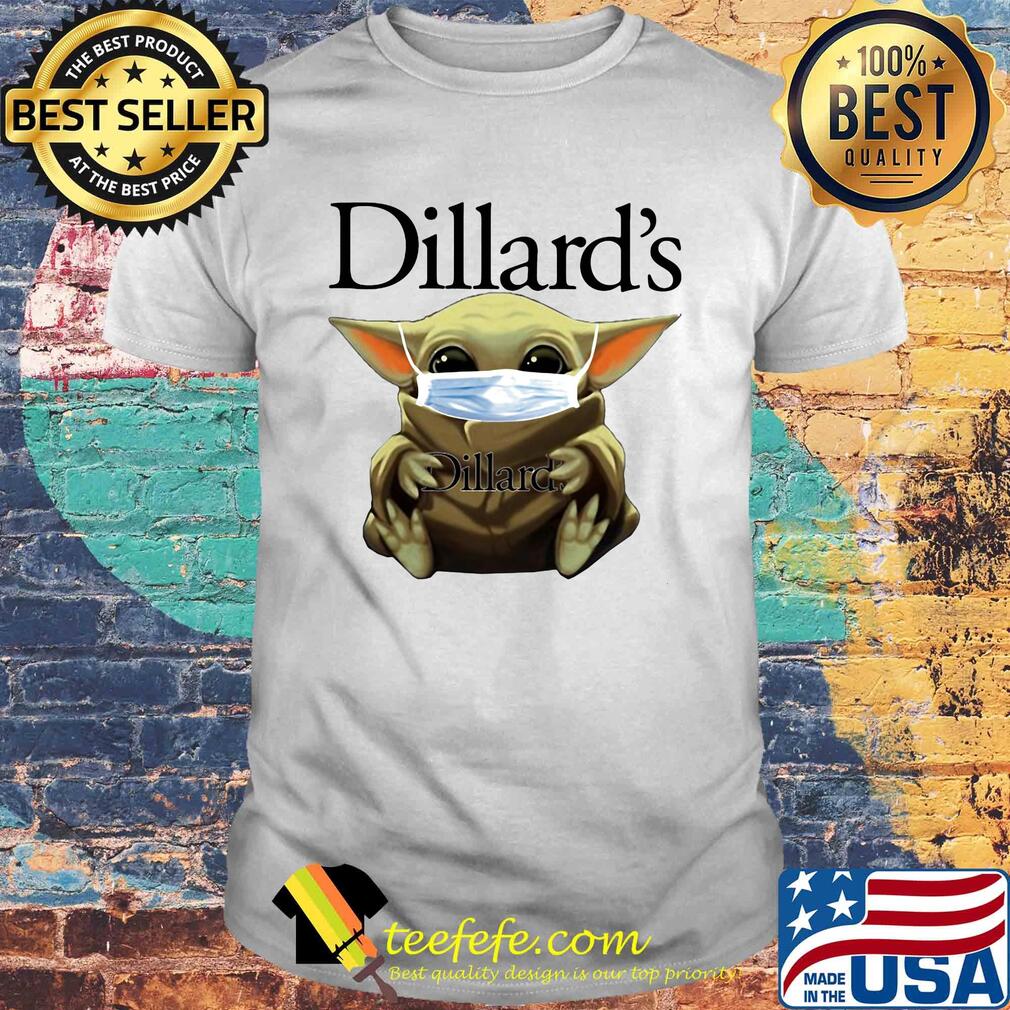 Star wars baby yoda mask hug dillard’s covid-19 shirt