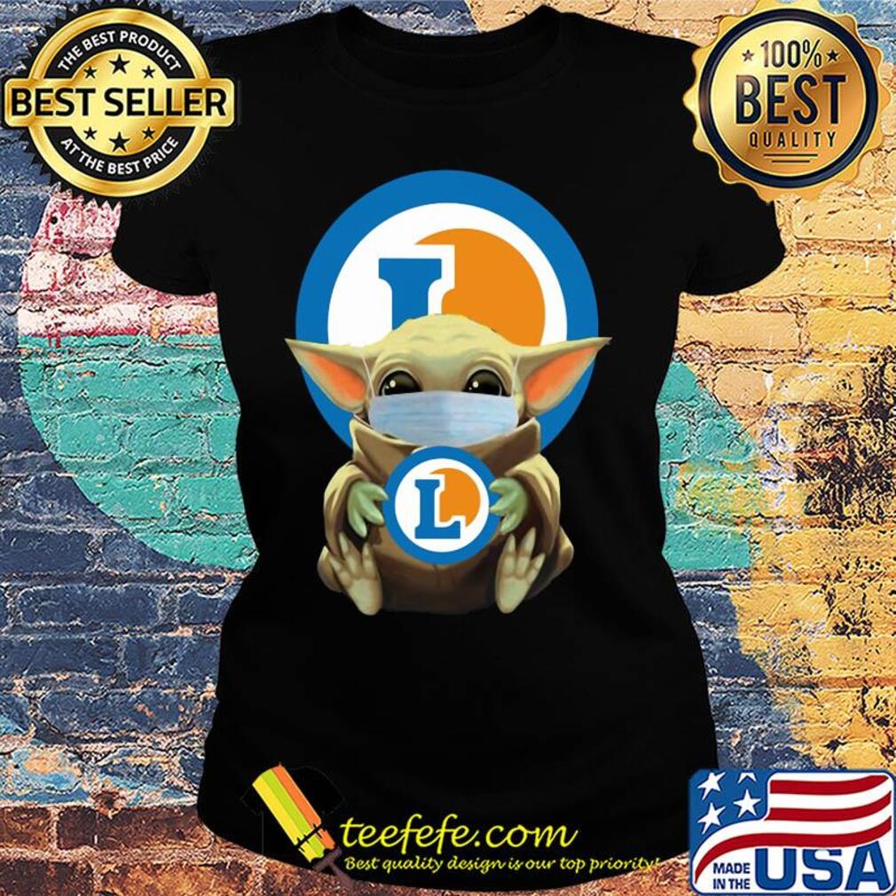 Star wars baby yoda mask hug e. Leclerc covid-19 s Ladies tee Star wars baby yoda mask hug e. Leclerc covid-19 s Ladies tee