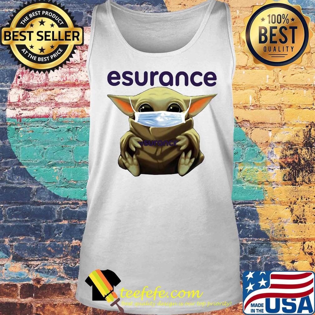 Star wars baby yoda mask hug esurance covid-19 s Tank top Star wars baby yoda mask hug esurance covid-19 s Tank top