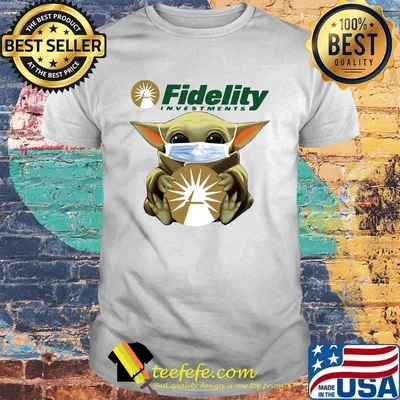 Star wars baby yoda mask hug fidelity investments covid-19 shirt