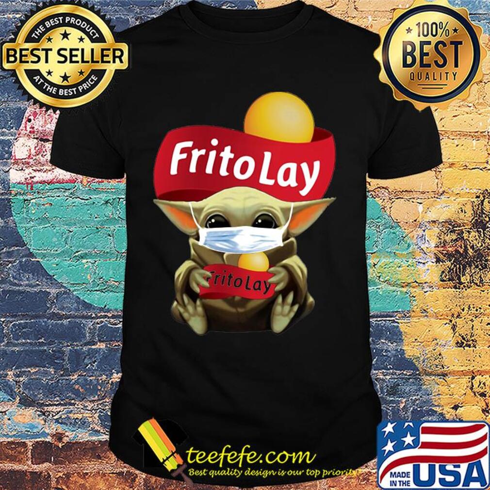 Star wars baby yoda mask hug frito lay covid-19 shirt