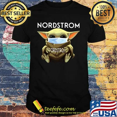 Star wars baby yoda mask hug nordstrom covid-19 shirt