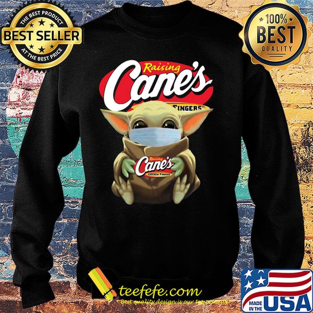 Star wars baby yoda mask hug raising cane’s chicken fingers covid-19 s Sweater Star wars baby yoda mask hug raising cane’s chicken fingers covid-19 s Sweater
