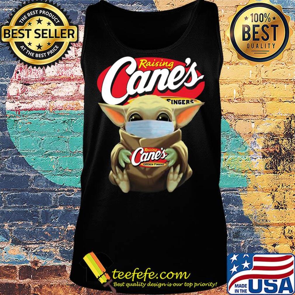 Star wars baby yoda mask hug raising cane’s chicken fingers covid-19 s Tank top Star wars baby yoda mask hug raising cane’s chicken fingers covid-19 s Tank top
