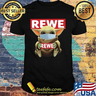 Star wars baby yoda mask hug rewe covid-19 shirt