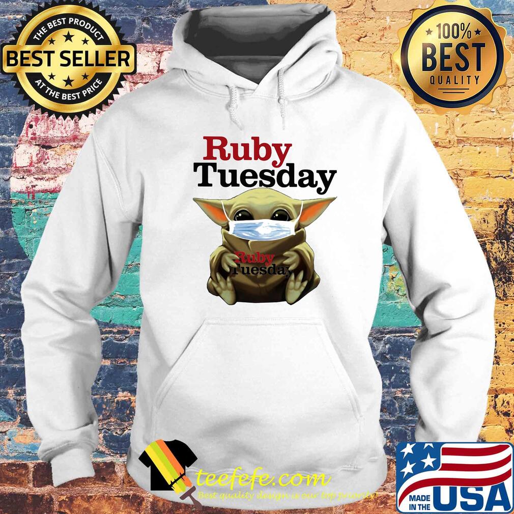 Star wars baby yoda mask hug ruby tuesday covid-19 s Hoodie Star wars baby yoda mask hug ruby tuesday covid-19 s Hoodie