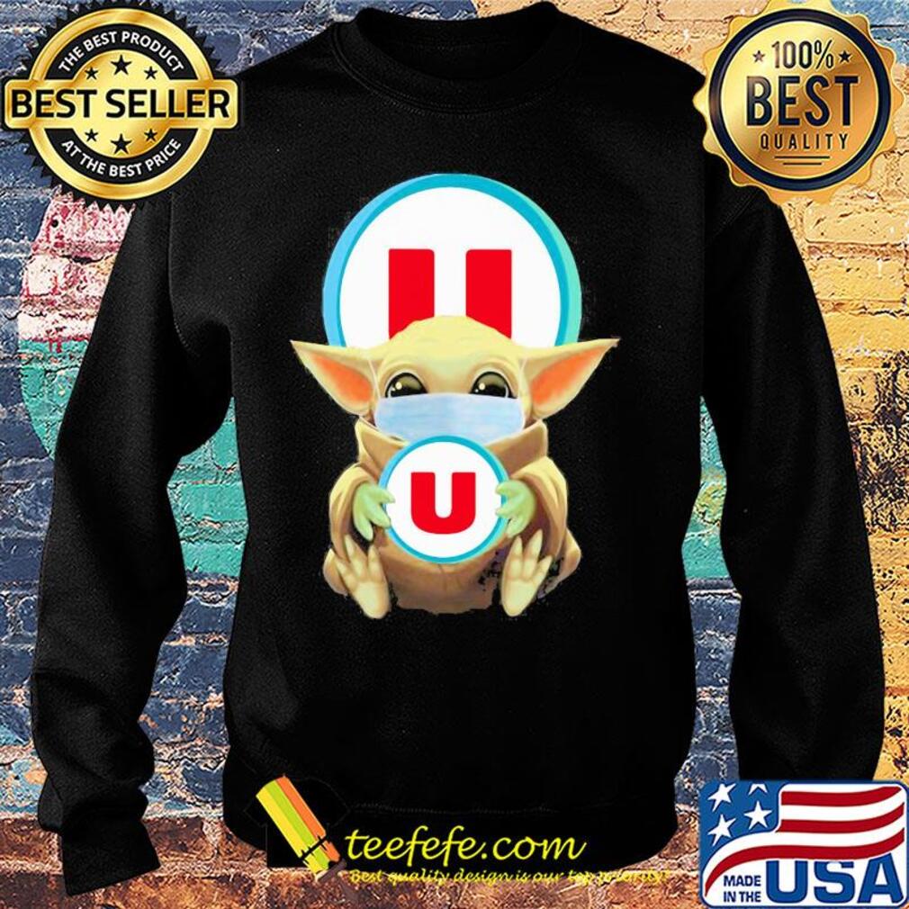 Star wars baby yoda mask hug système u logo covid-19 s Sweater Star wars baby yoda mask hug système u logo covid-19 s Sweater