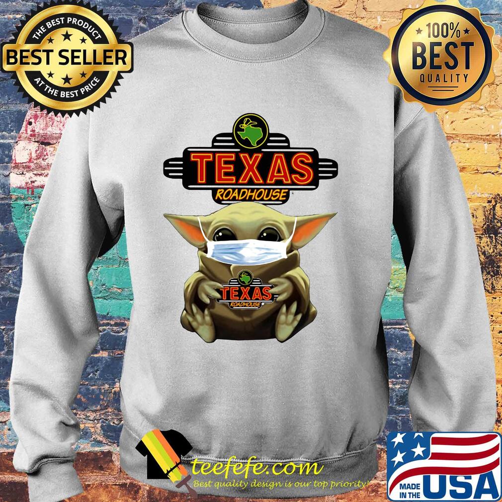 Star wars baby yoda mask hug texas roadhouse covid-19 s Sweater Star wars baby yoda mask hug texas roadhouse covid-19 s Sweater
