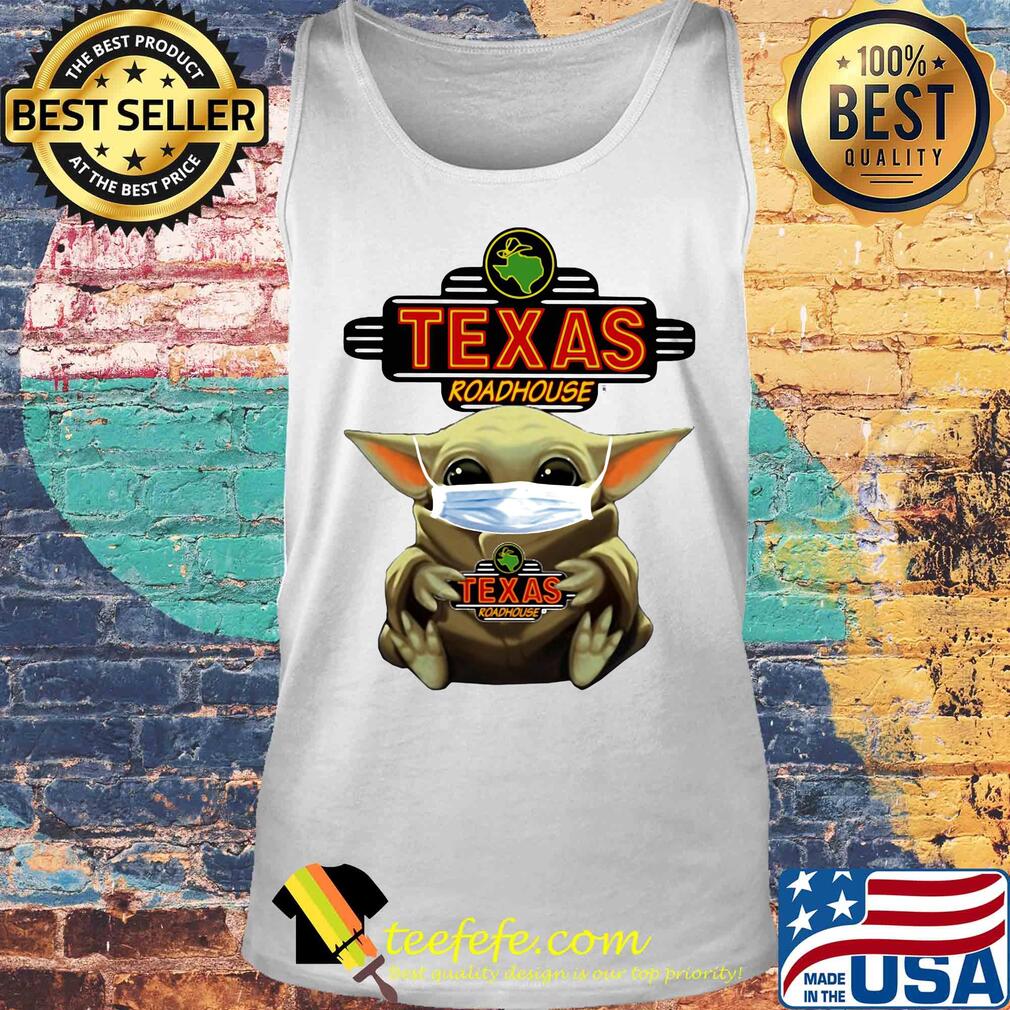 Star wars baby yoda mask hug texas roadhouse covid-19 s Tank top Star wars baby yoda mask hug texas roadhouse covid-19 s Tank top