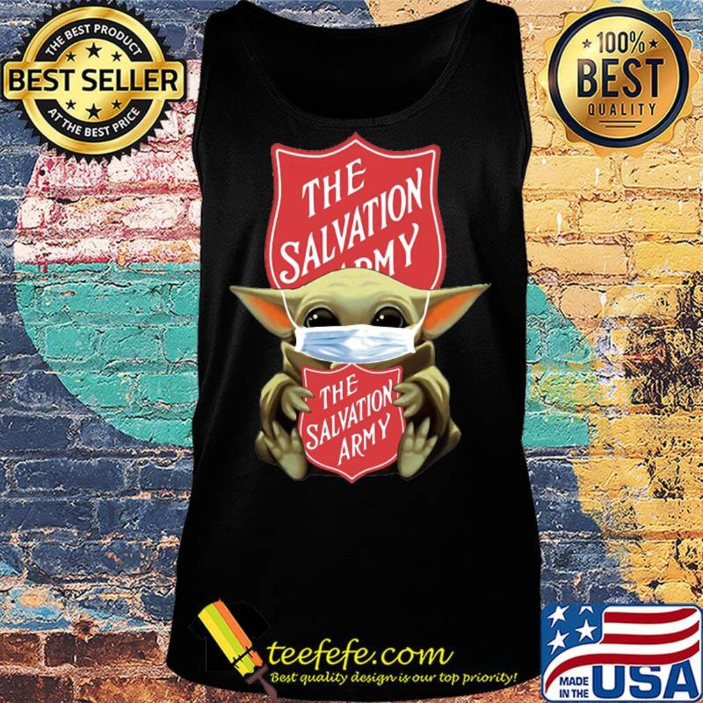 Star wars baby yoda mask hug the salvation army covid-19 s Tank top Star wars baby yoda mask hug the salvation army covid-19 s Tank top