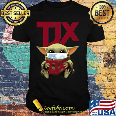 Star wars baby yoda mask hug tjx companies covid-19 shirt