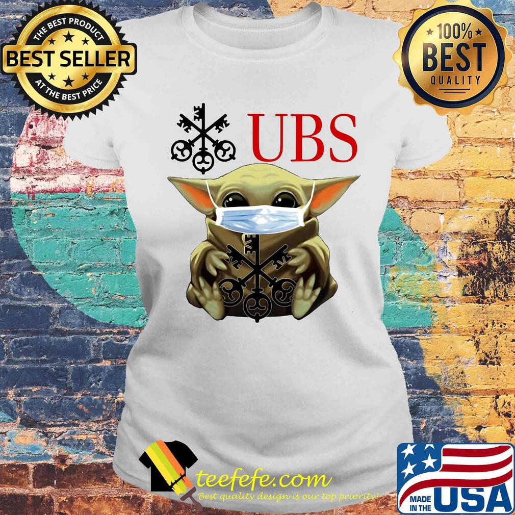 Star wars baby yoda mask hug ubs covid-19 s Laides tee Star wars baby yoda mask hug ubs covid-19 s Laides tee