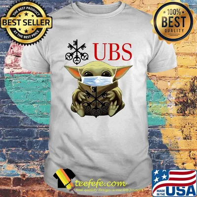 Star wars baby yoda mask hug ubs covid-19 shirt