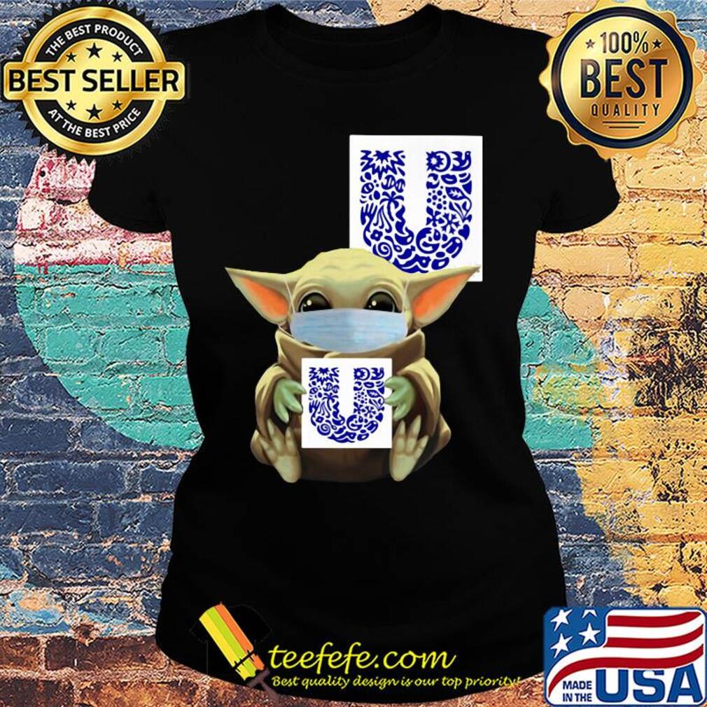 Star wars baby yoda mask hug unilever covid-19 s Ladies tee Star wars baby yoda mask hug unilever covid-19 s Ladies tee