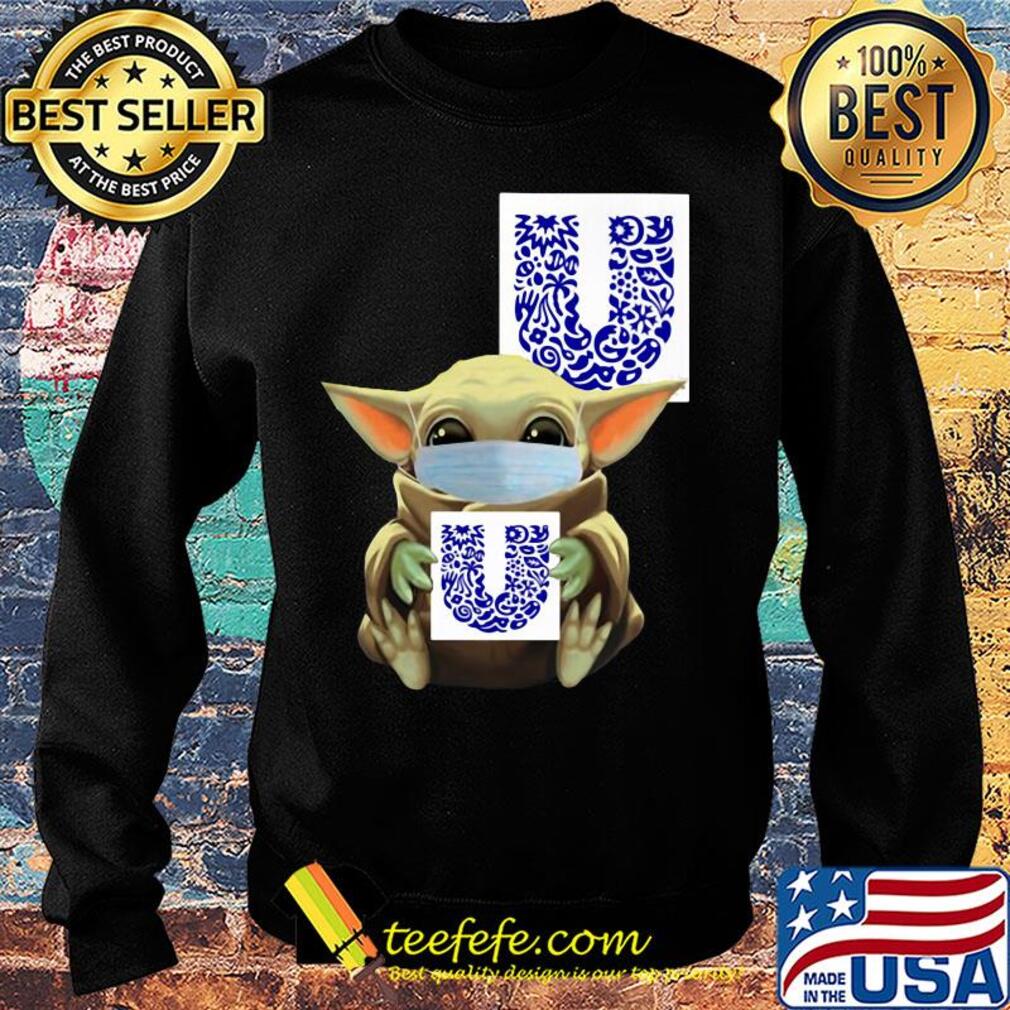 Star wars baby yoda mask hug unilever covid-19 s Sweater Star wars baby yoda mask hug unilever covid-19 s Sweater