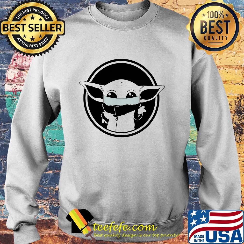 Star wars baby yoda wear mask covid-19 s Sweater Star wars baby yoda wear mask covid-19 s Sweater