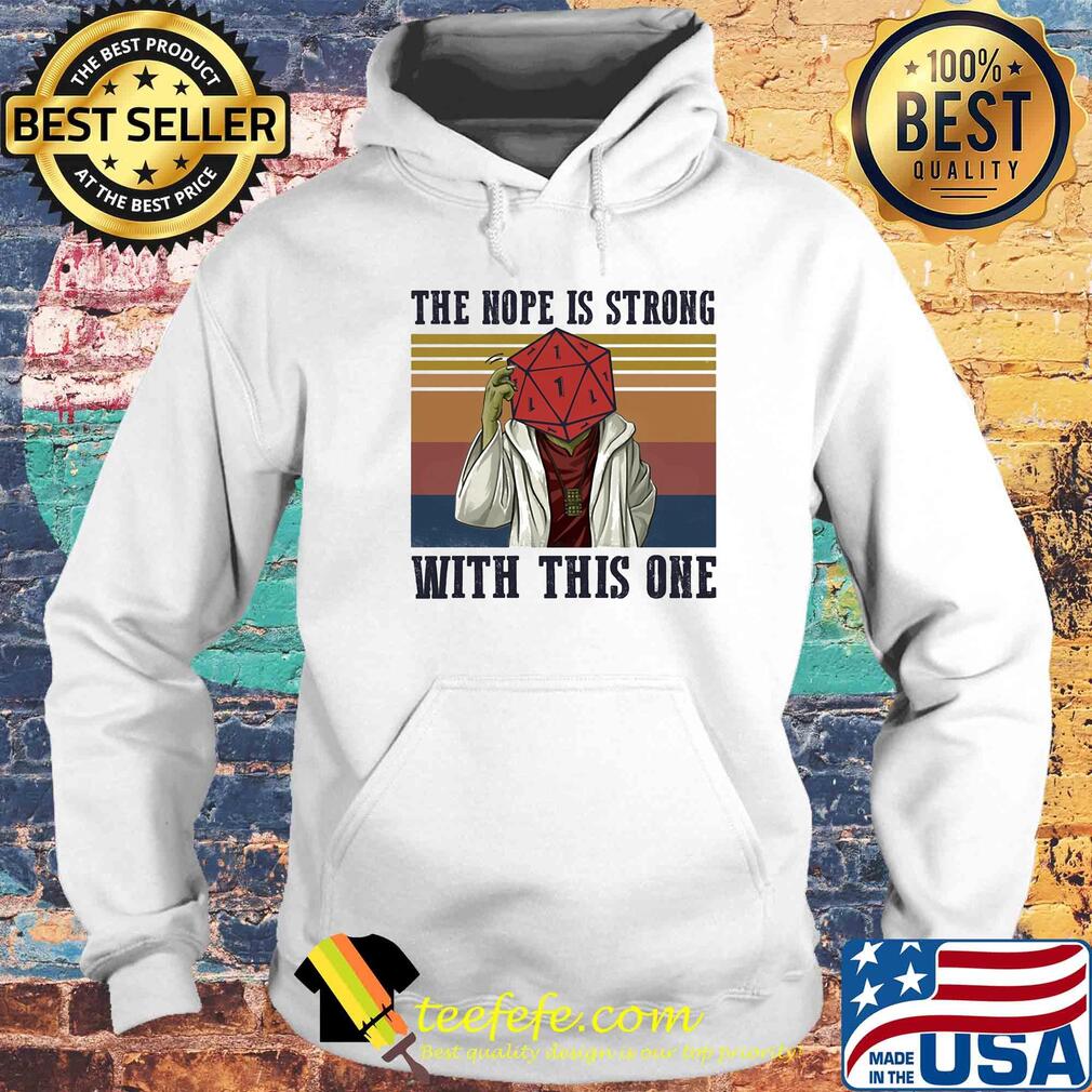 Star wars yoga the nope is strong with this one vintage s Hoodie Star wars yoga the nope is strong with this one vintage s Hoodie
