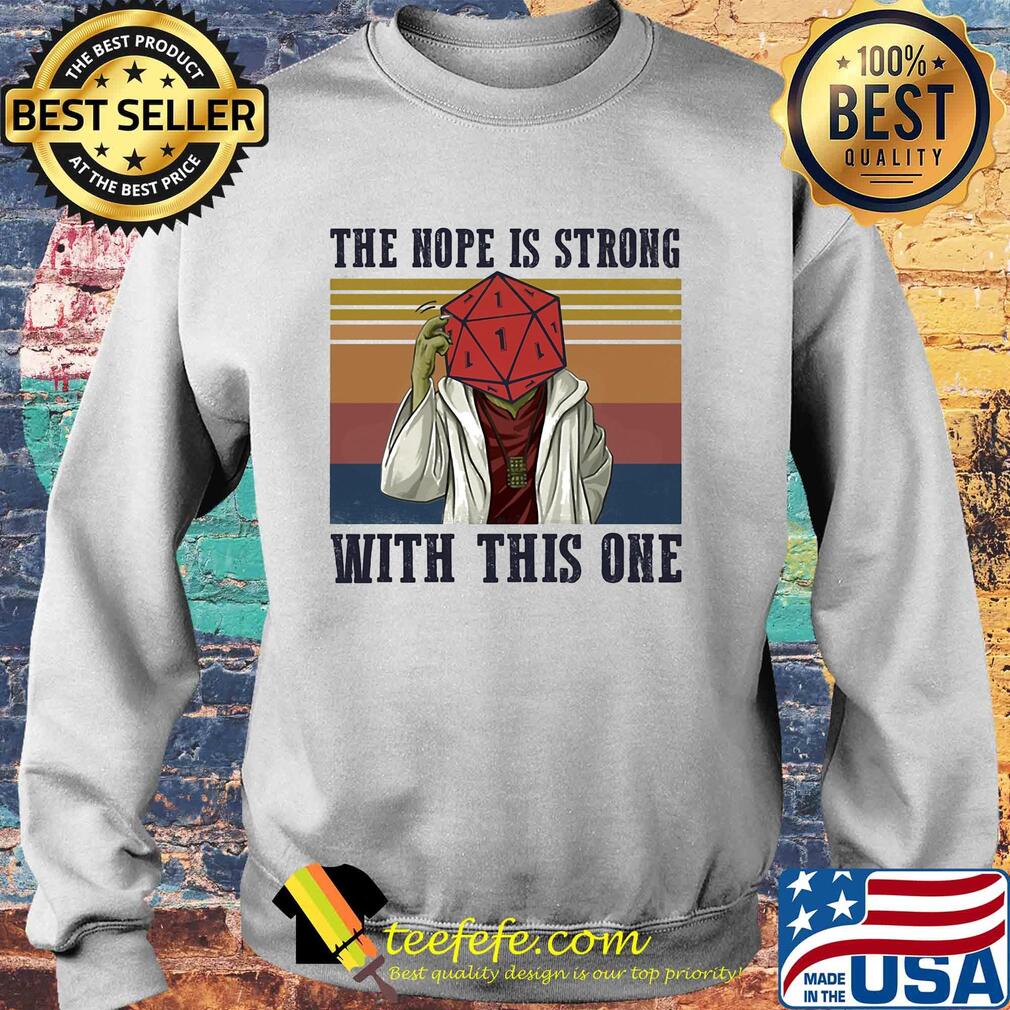 Star wars yoga the nope is strong with this one vintage s Sweater Star wars yoga the nope is strong with this one vintage s Sweater