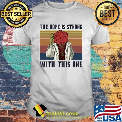 Star wars yoga the nope is strong with this one vintage shirt