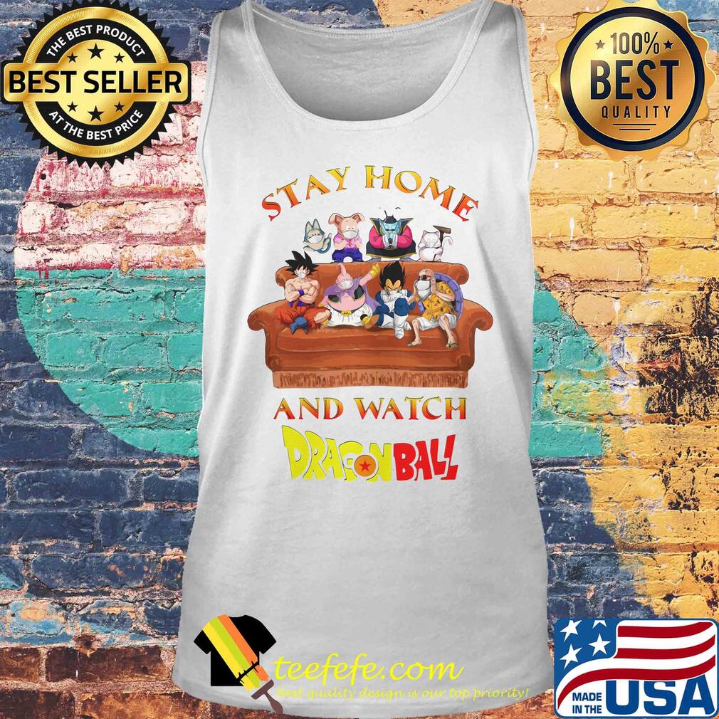 Stay home and watch dragon ball masks s Tank top Stay home and watch dragon ball masks s Tank top