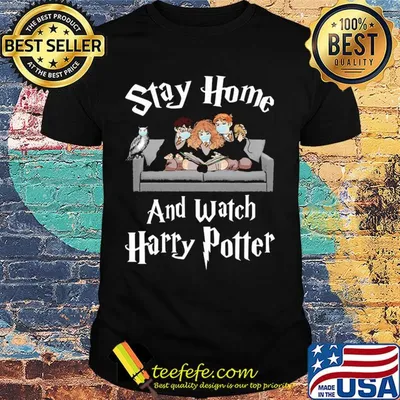Stay home and watch harry potter covid-19 2020