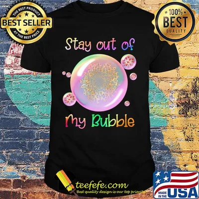 Stay out of my bubble sunflower leopart shirt