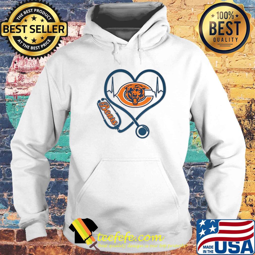 Stethoscope heart beat Chicago Bears s Hoodie Stethoscope heart beat Chicago Bears s Hoodie