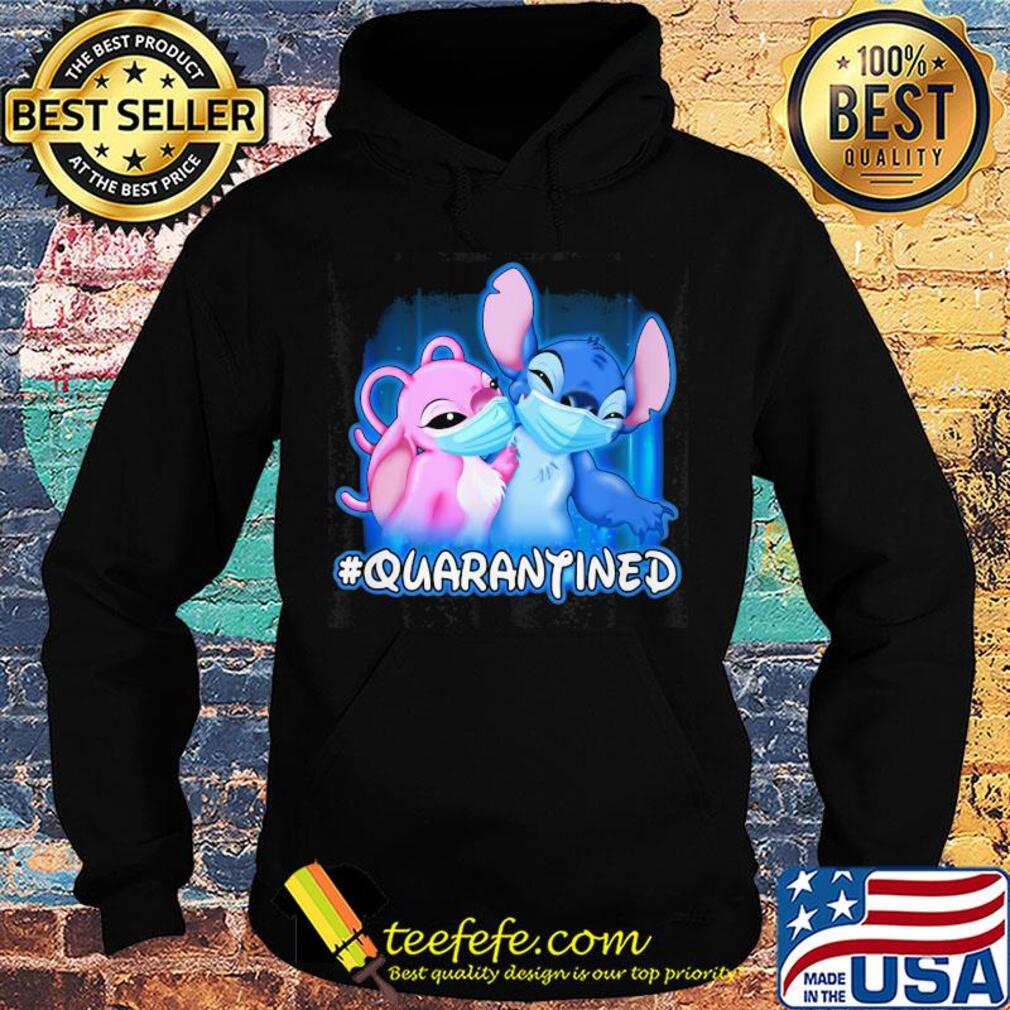 Stitch And Angel quarantined Disney mask Covid-19 s Hoodie Stitch And Angel quarantined Disney mask Covid-19 s Hoodie